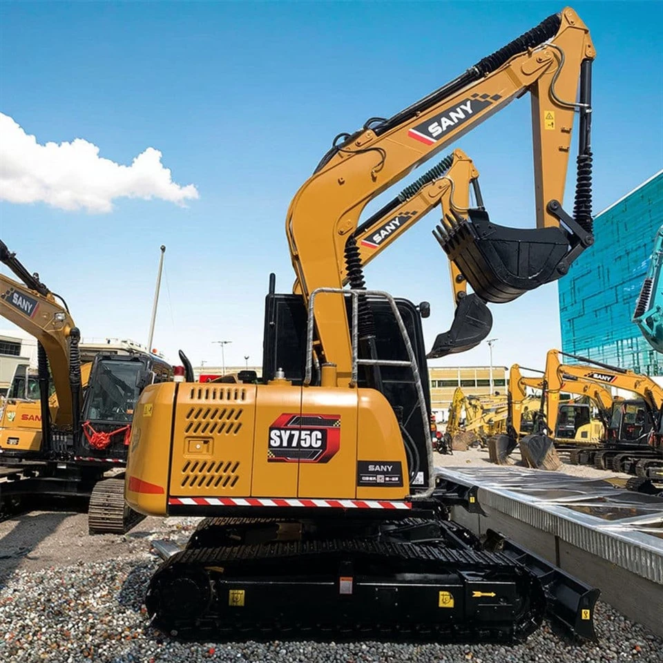 SANY SY75C Used Mini Crawler Excavator
