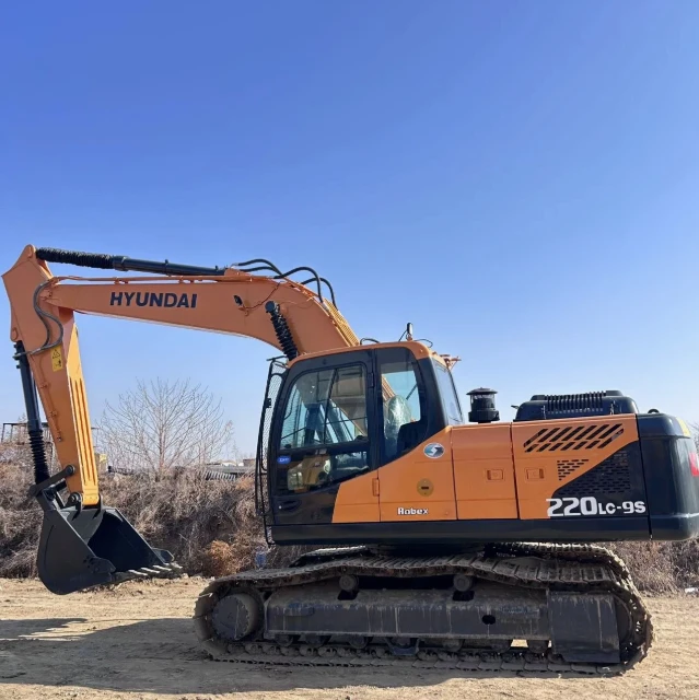 Used Original Korean Hyundai Excavator 220LC-9s manufacturers